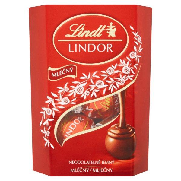 LINDOR TEJCSOKOLÁDÉ GOLYÓK DÍSZDOBOZ 50G