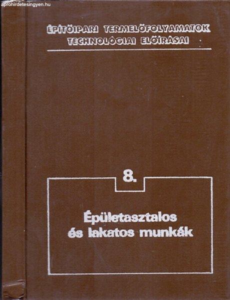 Épületasztalos és lakatos munkák - ÉGSZI Munkaszervezési Főosztály