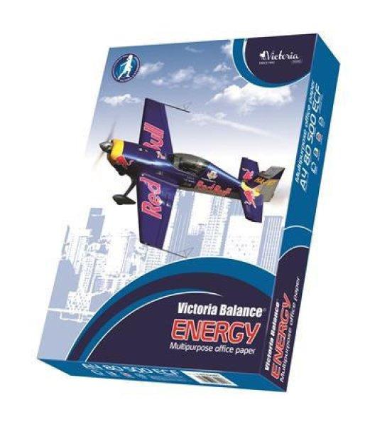 VICTORIA PAPER Másolópapír, A4, 80 g, VICTORIA PAPER "Balance
Energy" 500 lap/csomag, - Dobozos