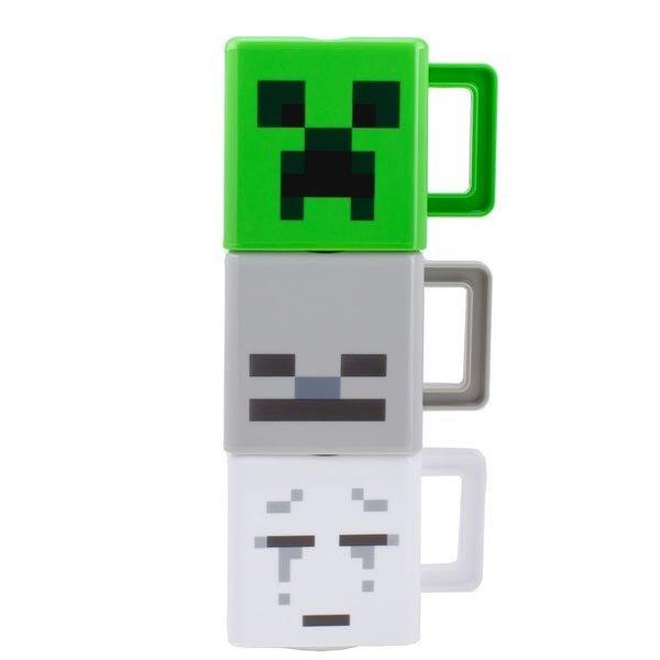 Csésze 3 Pack Minecraft Stacking