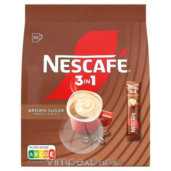 Nescafé 3in1 Barna cukor tasak 16,5gx10