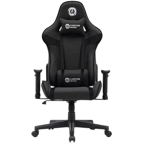 Canyon Crest Gaming Chair Fabric Grey