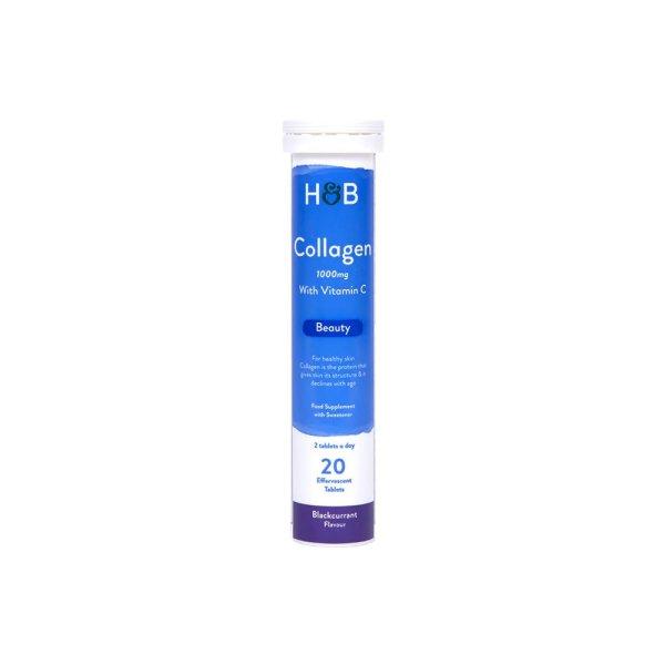 H&B kollagén és c-vitamin pezsgőtabletta 20 db