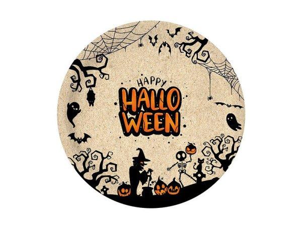 Halloween mintás tányér 23 cm-es 6 db/cs