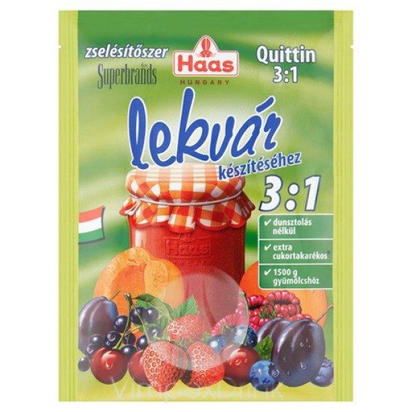 Haas Quittin 3:1 Zselésítő Befőzöszer PRÉMIUM 25g /40/