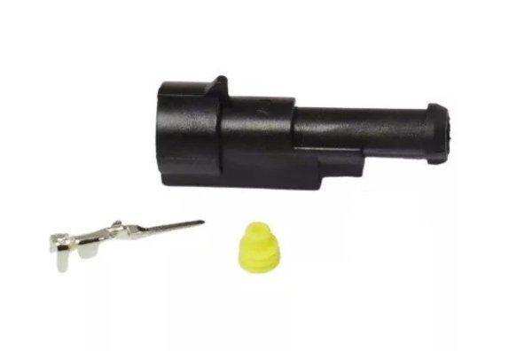 CSATLAKOZÓ 1 ERES KÁBELHEZ VÍZMENTES ANYA 1,5 MM2