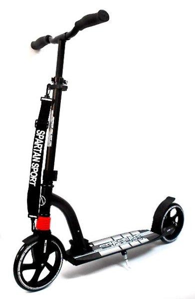 SPARTAN Double Suspension Scooter Roller - Fekete