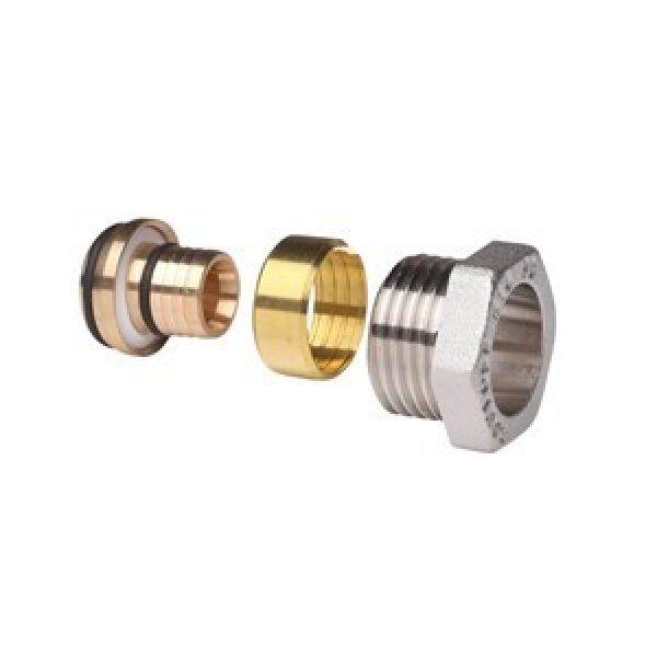 DANFOSS szórítógyűrűs csatlakozó ötrétegű csőhöz 16-1/2" KM