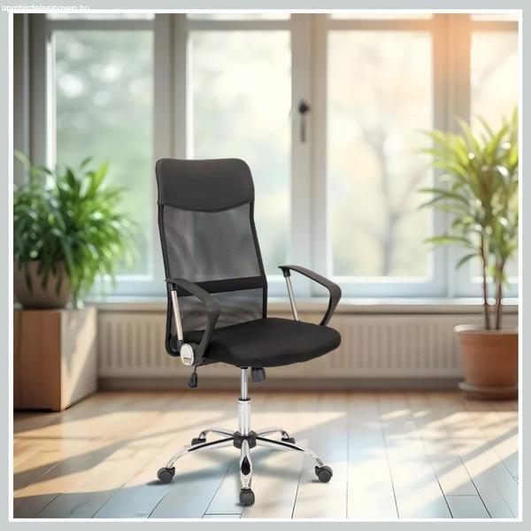 Leziter Fit ergonomikus irodai forgószék fekete TY8045-1