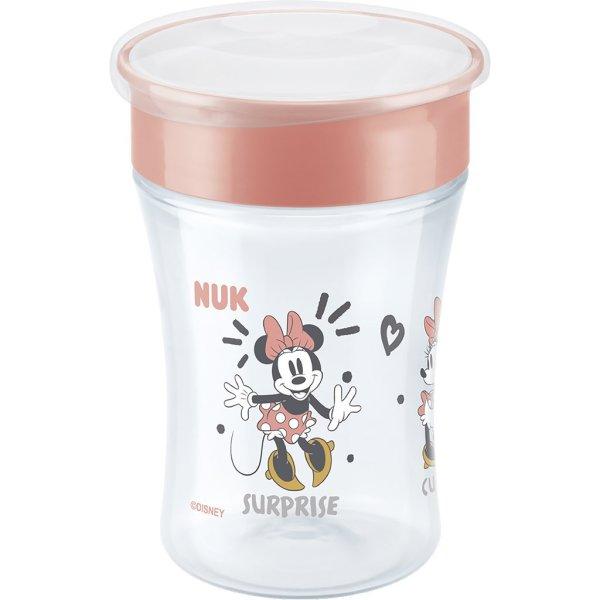 Bájos itató pohár Magic Minnie NUK (8+ m.) 360°