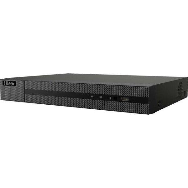 HiLook NVR-108MH-C/8P /8 csatorna/H265+/80Mbps rögzítés/1x SATA/8x PoE (75W)/
hálózati rögzítő (NVR)