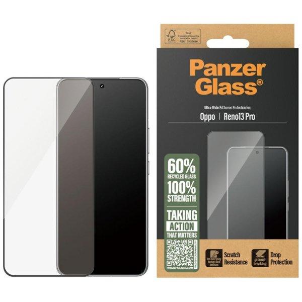 PanzerGlass edzett üveg fekete szegéllyel Oppo Reno13 Pro