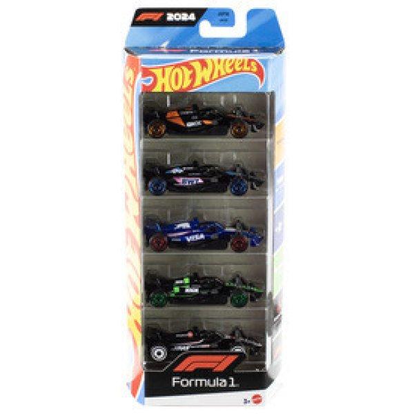 Hot wheels 5db-os F1-es kisautó