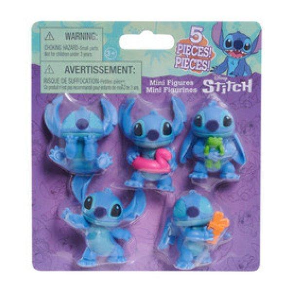 Stitch 5 db-os mini figura készlet
