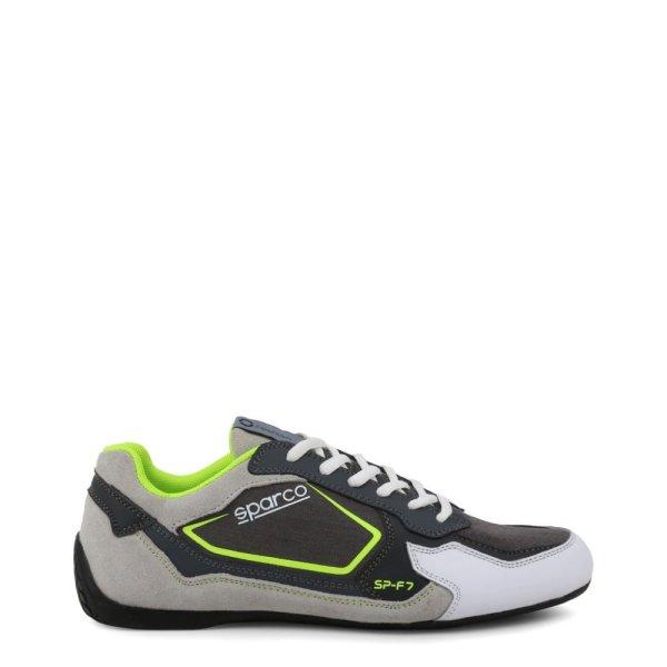 Sparco Férfi Tornacipő SP-F7_GREY-GREENFLUO (45 EU)