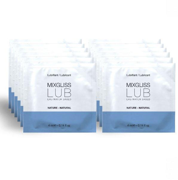 MIXGLISS – természetes vízbázisú síkosító 12 db egyedi adag