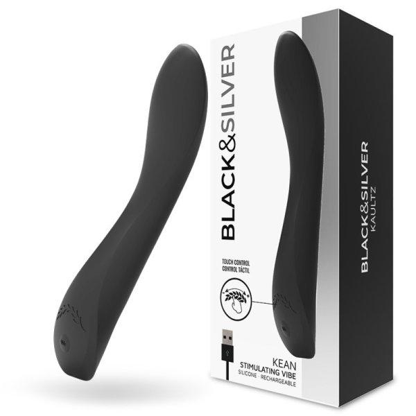 BLACK&SILVER – érintésvezérlésű prémium vibrátor