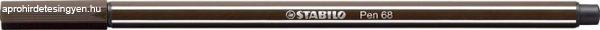 Rostirón, 1 mm, STABILO "Pen 68", kávébarna