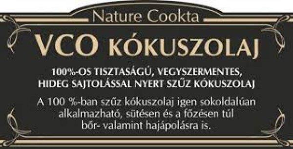 Nature Cookta vco kókuszolaj 250 ml