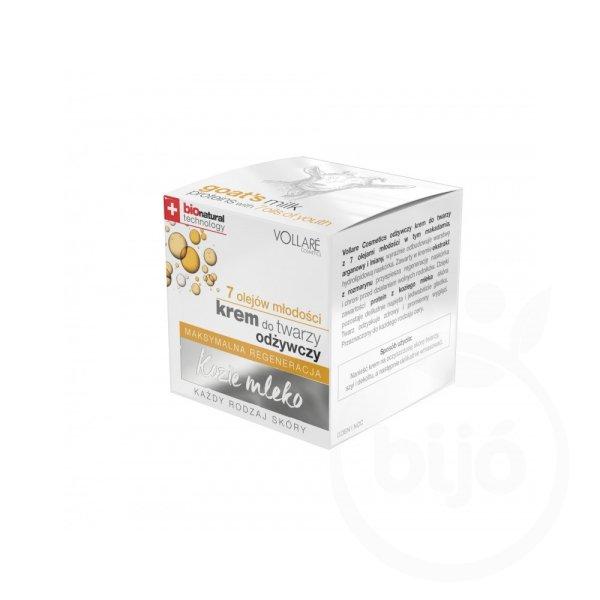 Bio technology kecsketejes+7 bőrtápláló olaj+argán olajos bőrregeneráló
arckrém 50 ml