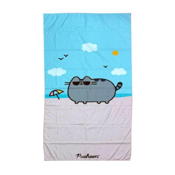 Pusheen Macska mikroszálas strandtörölköző