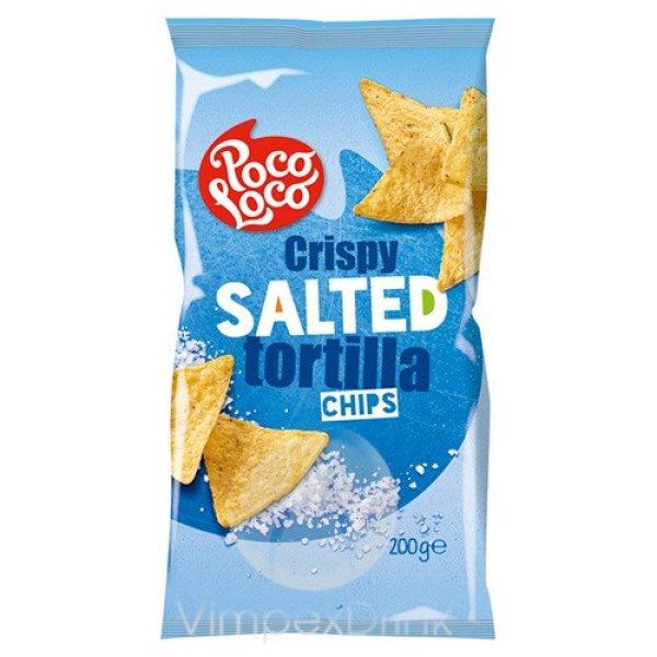 Poco Loco Tortilla Chips Sós 200g