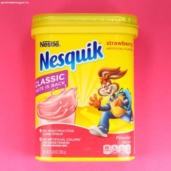 NESQUIK STRAWBERRY POWDER EPER íZű ITALPOR 266G