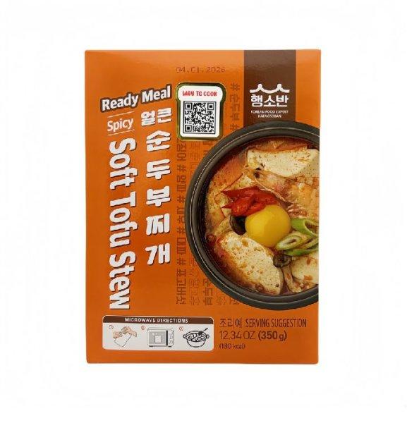 Haengsoban Instant Soft Tofu Stew Spicy készétel lágy tofus csípős ragu
350g