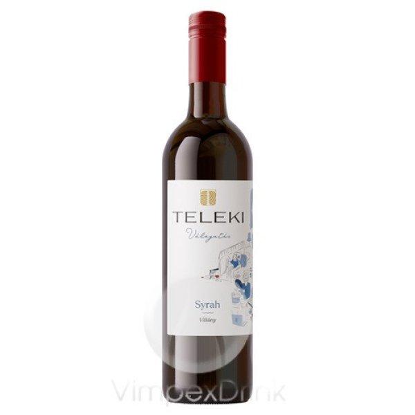 TELEKI Válogatás Villányi Shiraz 0,75l -DRS