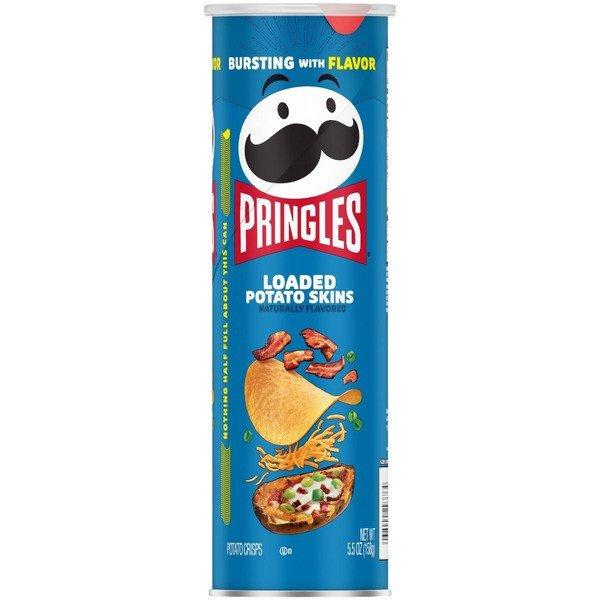 Pringles Loaded Potato Skins ízű chips 158g