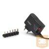 Delight univerzlis adapter (55056C), DC 3-12V, 2,5A, 6db cs