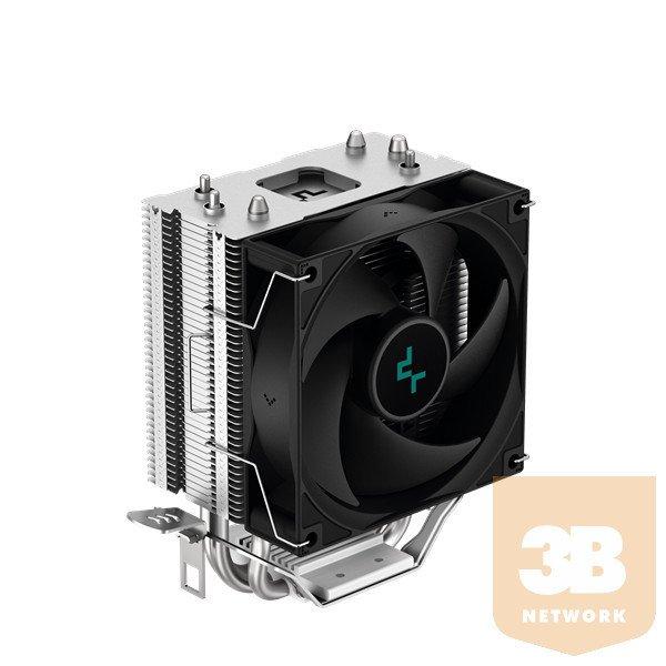 DeepCool CPU Cooler - AG300 (30,5 dB; max, 62,43 m3/h; 4pin csatlakozó, 3 db
heatpipe, 9cm, PWM)