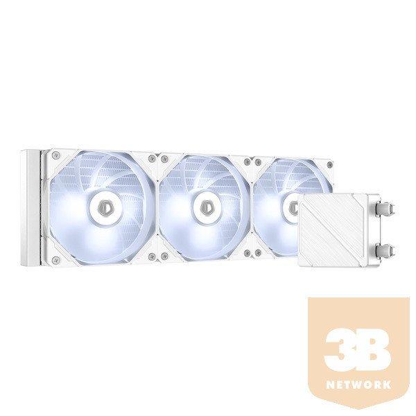 ID-Cooling CPU Water Cooler - DASHFLOW 360 BASIC WHITE (25dB; max. 140,16 m3/h;
3x12cm, fehér)
