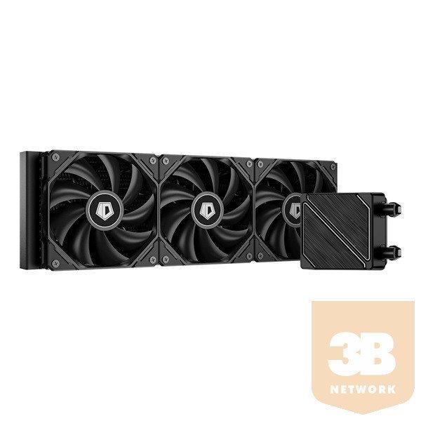 ID-Cooling CPU Water Cooler - DASHFLOW 360 BASIC BLACK (25dB; max. 140,16 m3/h;
3x12cm, fehér)