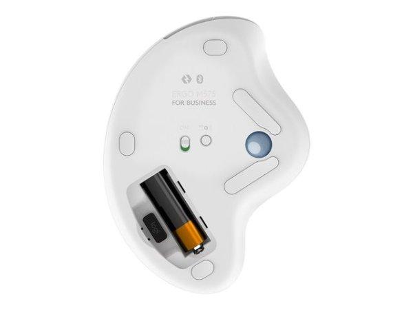 LOGITECH ERGO M575 for Business Trackball right-handed optical 5 buttons
wireless Bluetooth Bolt USB receiver graphite