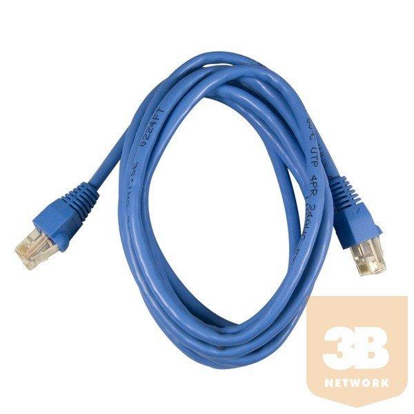 LEGRAND patch kábel RJ45-RJ45 Cat6 árnyékolatlan (U/UTP) LSZH (LSOH) 5 méter
kék d: 5,2mm AWG24 LCS3