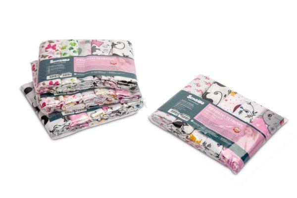 Sensillo 5 db-os színes,mintás textil pelenka