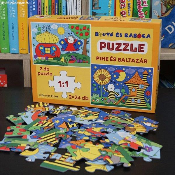 Puzzle Pihe és Baltazár 2*24db