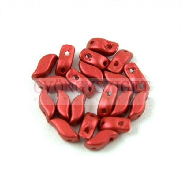 StormDuo - cseh préselt kétlyukú gyöngy - Lavared - 3x7mm