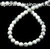 Howlite gyngy - 6mm - szlon
