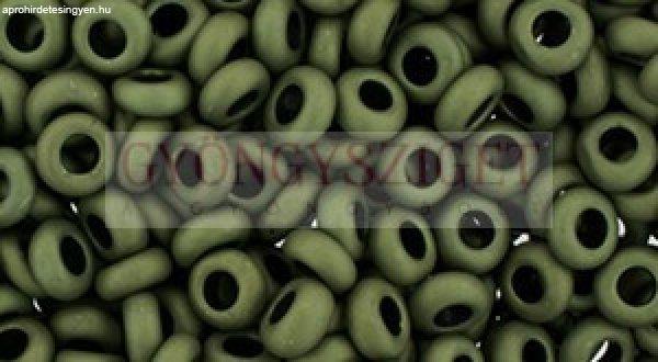 Toho demi round gyöngy - 617 - Matte Dark Olive - 6/0