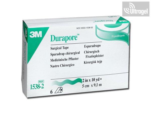3M Durapore™ műselyem ragtapasz 5cm x 9,1m 1538-2 