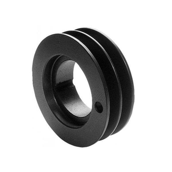 Ékszíjtárcsa profil SPA 2 pályás, 1610-es kúpos szorítóhoz - 123,5 mm