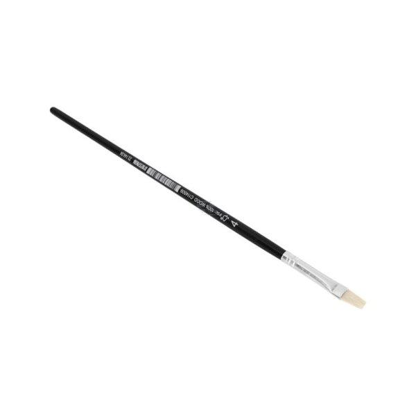 Univerzális hegyes ecset fehér természetes sörtékkel - 4 mm
