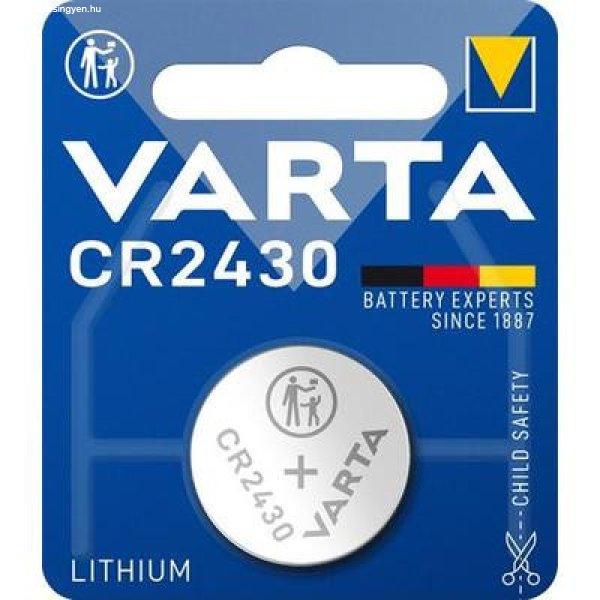 Gombelem, CR2430, 1 db, VARTA "Professional"
