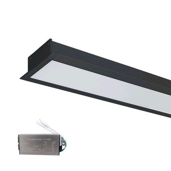 LED PROFIL SÜLLYESZTETT SZERELÉSŰ S48 12W 4000K 600MM FEKETE+SÜRGŐSSÉGI
KÉSZLETT