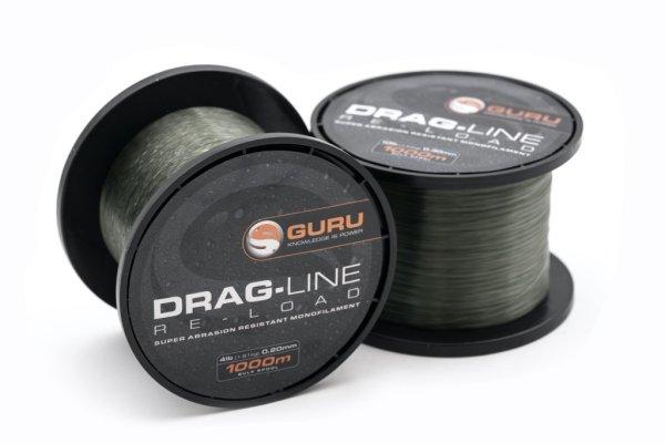 Guru Tackle Drag-Line 6lb 0.25mm 1000m főzsinór (GDR6)