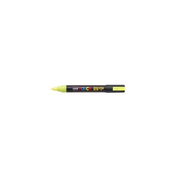 Dekormarker 1,8-2,5mm, Uni Posca PC-5M fluor sárga