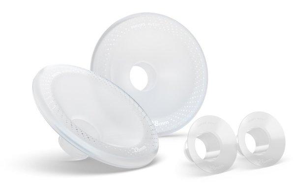 Philips AVENT Hands-Free nástavce na bradavku L, vložky silikónové