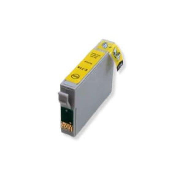 Epson -hoz, T0714 (T0894) sárga utángyártott tintapatron (to714)V6.0
(≈400oldal)